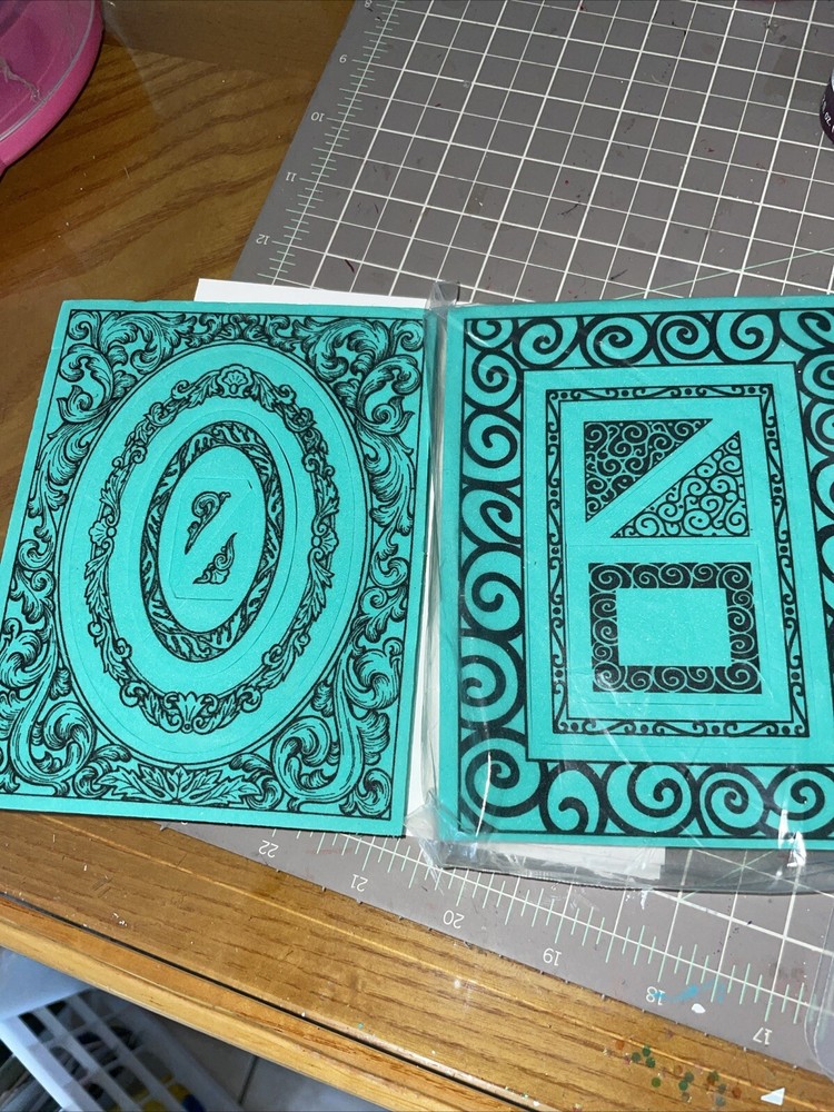 Foam Rubber Stamp Set -Borders Corners