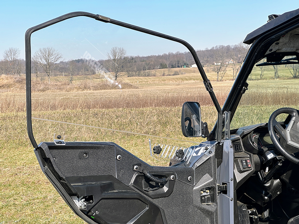 Polaris General 1000 & XP Hard Upper Door Kit Windows Scratch Resistant 2018+
