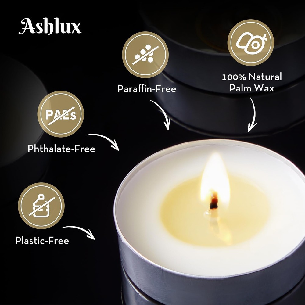 Tea Lights Candles 100 Pack 6 Hours, Tea-6H-100Pack