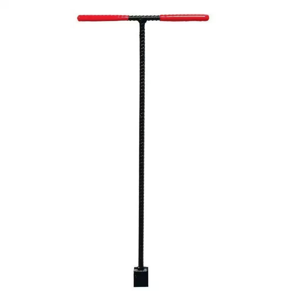 5 Ft. Solid Steel Water Meter Valve Key with Grips