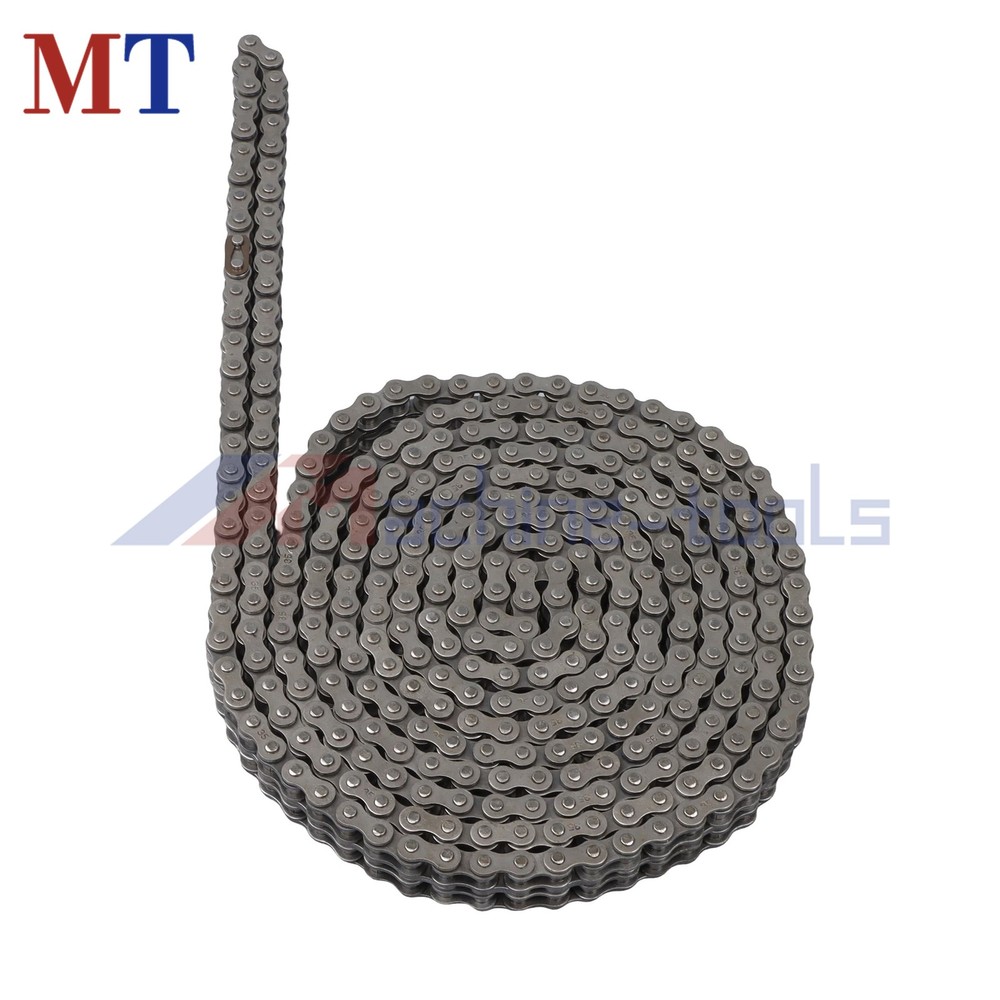 #35-2 Duplex Roller Chain 10 Feet Complete Set with 2 Connecting Links