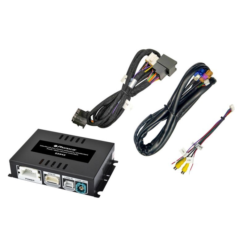 Phonocar 05945 Front/Rear Camera Interface on Ford Cars