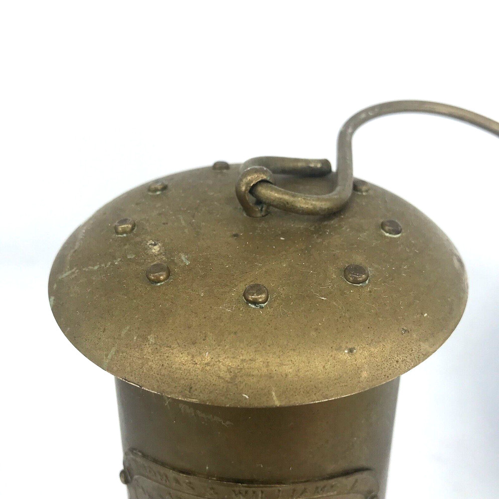 Miners Davy Yacht Lamp Solid Brass E Thomas & Williams Ltd Cambrian
