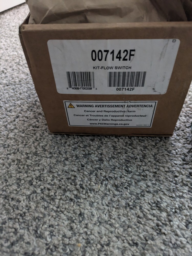 Raypak 007142F Replacement Industrial Flow Switch Kit