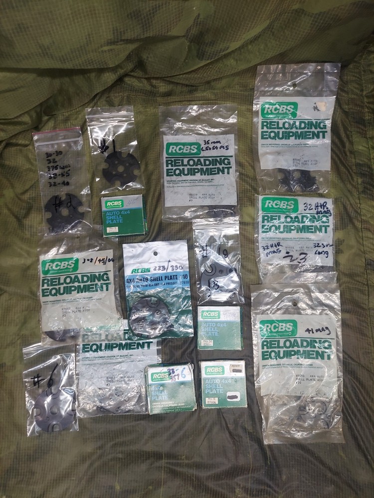 RCBS 4x4 Auto Shell Plates