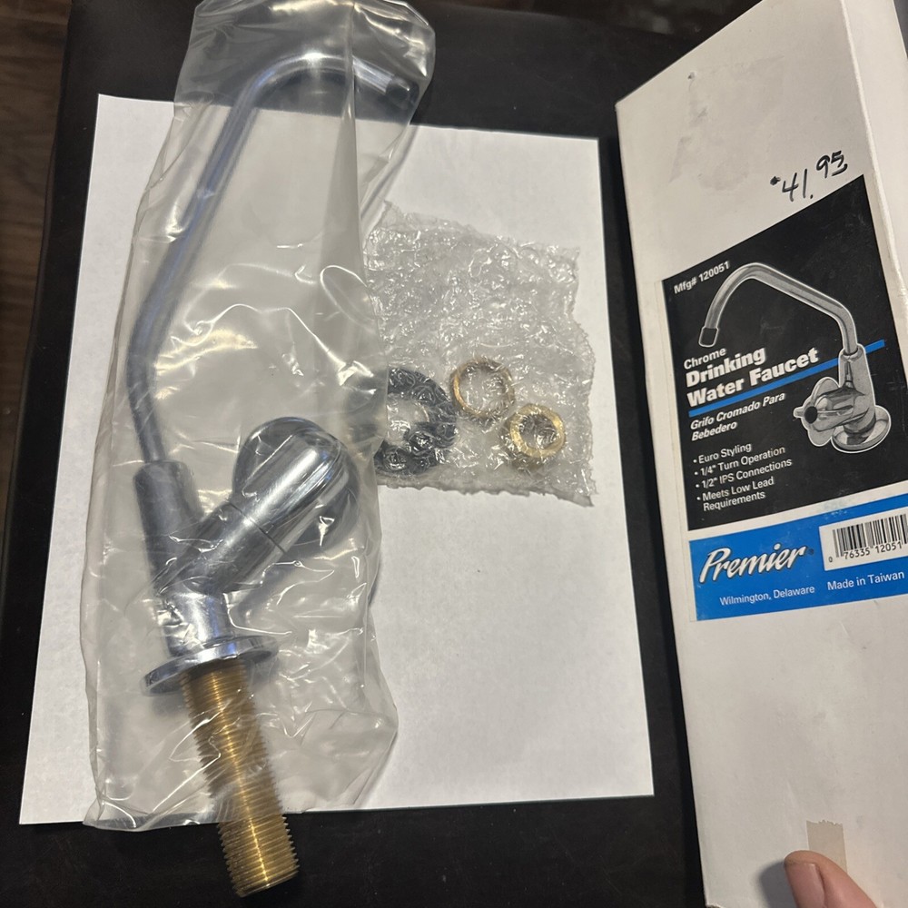 PREMIER 1 CROME DRINKING WATER FAUCET  120051 Chrome Water Faucet Free Shipping