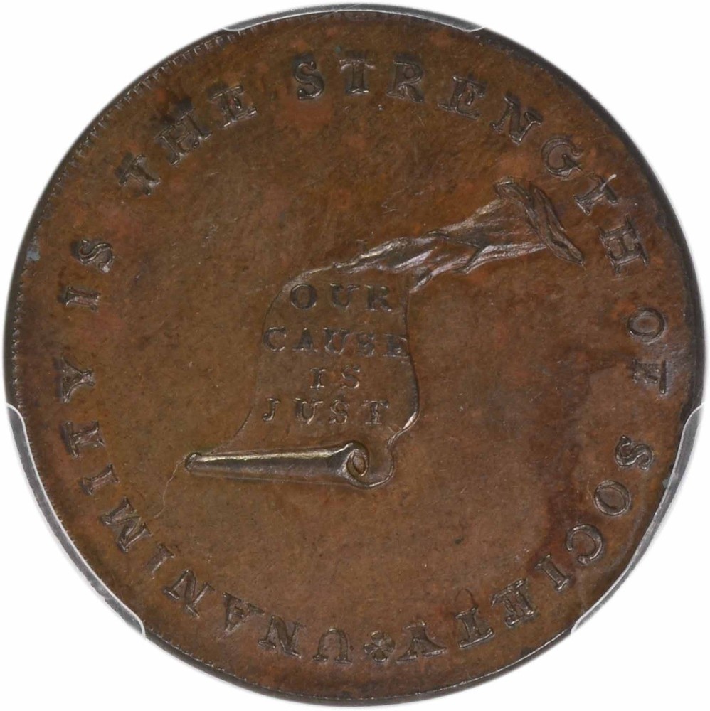 1790s Token Kentucky Plain Edge MS63BN PCGS