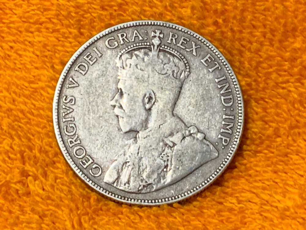 1931 Canada 50 Cent Coin