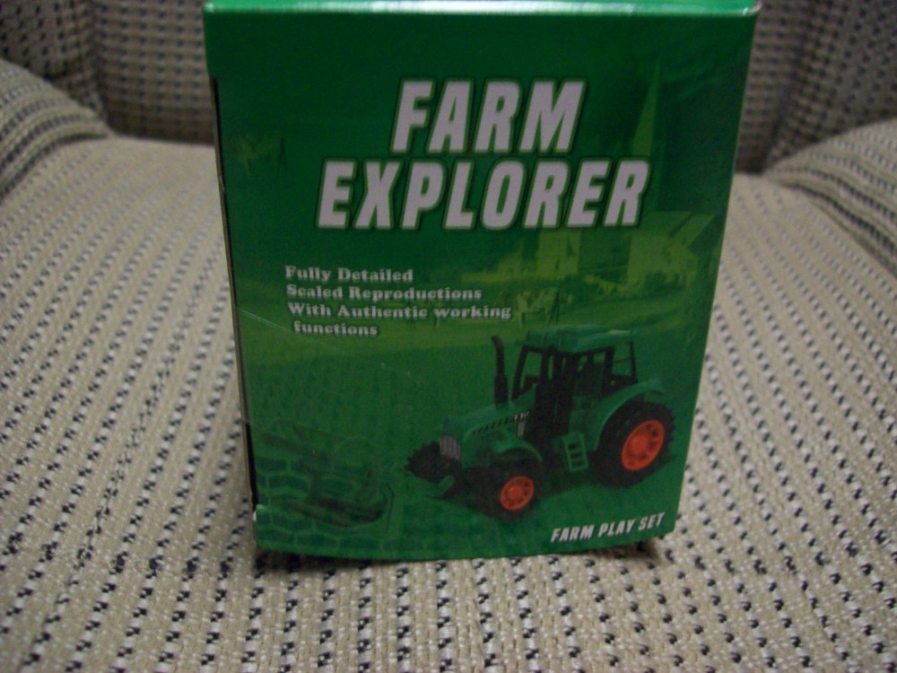 Farm Explorer Fully Detailed with Authentic Working Functions Plastic Tractor