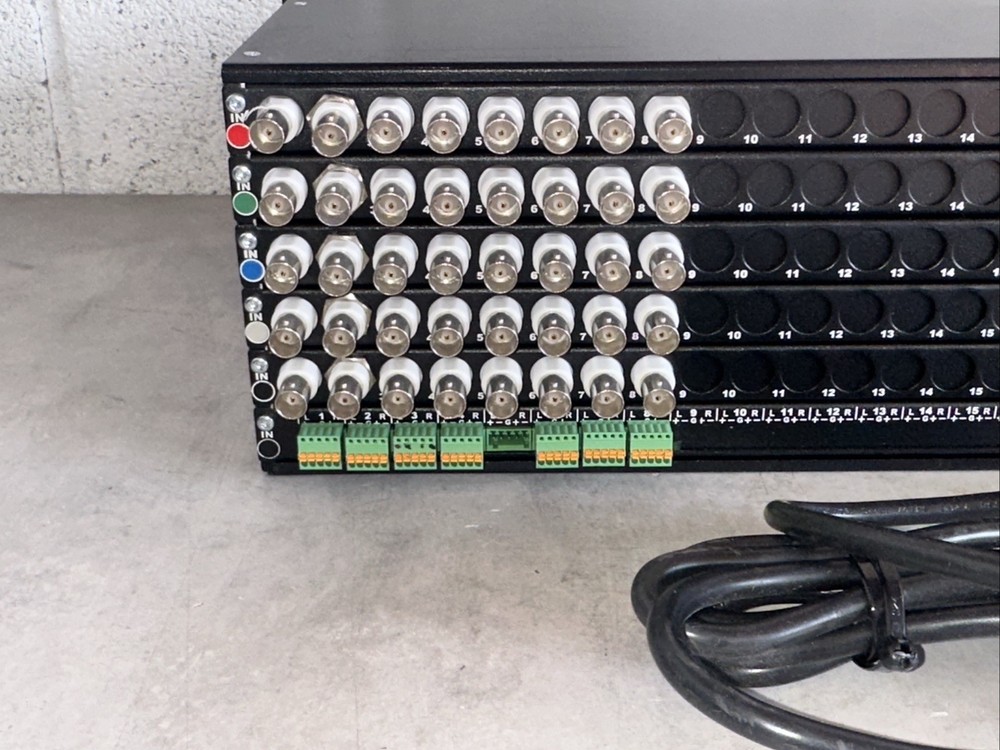 PESA Switching Systems PR84V5A2-P Premiere Presentation Matrix Switcher 8x4