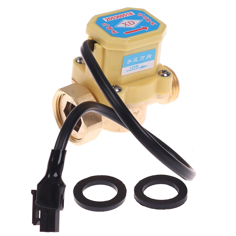 1/2 to 3/4 Thread Connector Booster pump Automatic Water Flow Sensor Swi B1APGA