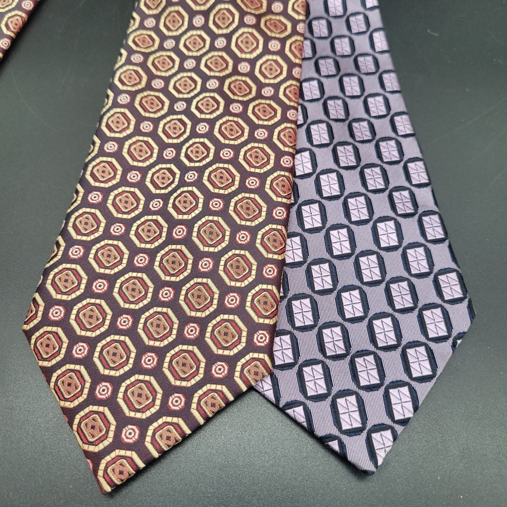 2x Alexander Julian Colours & Classic Neck Tie Necktie Sharp Ships Quick
