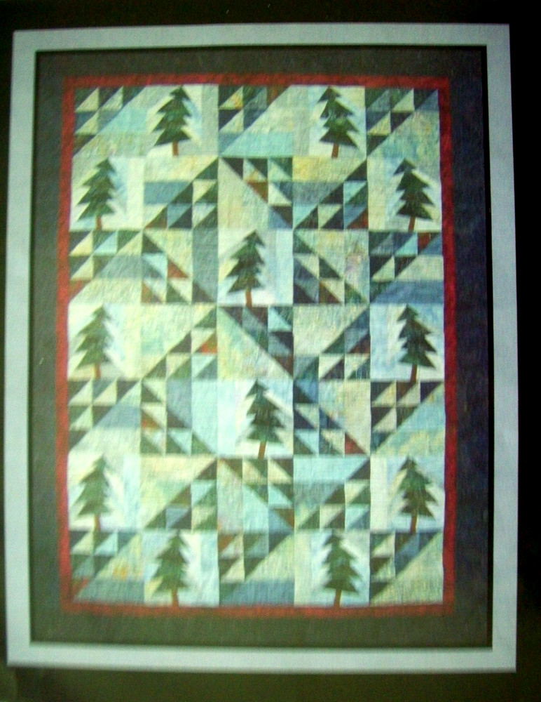 A Blustery Day  pieced scrap quilt pattern