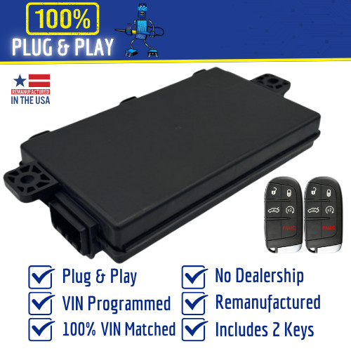 2011-2018 Dodge Journey Hub Receiver RF WIN Module Programmed w/ keys
