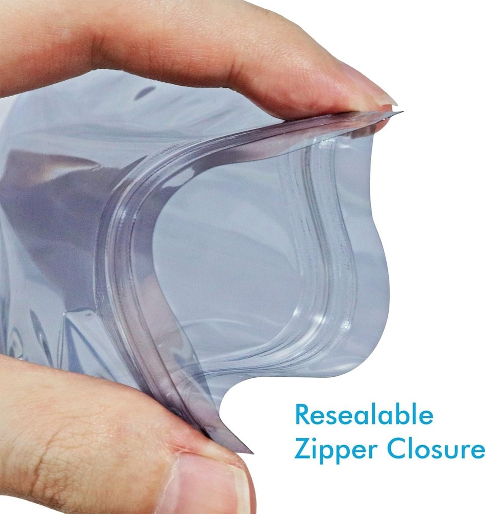 Durable ESD Shielding Antistatic Bags Set - 40 Assorted Sizes for Electronics