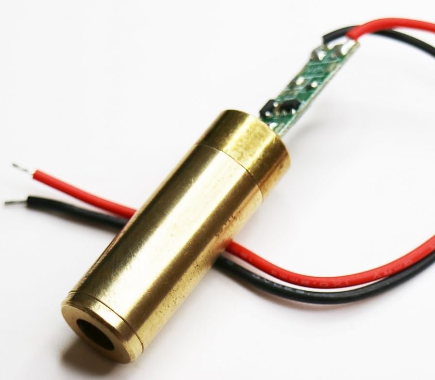 532nm Green Laser Module Diode - 5mW Laser Beam Light for Projects
