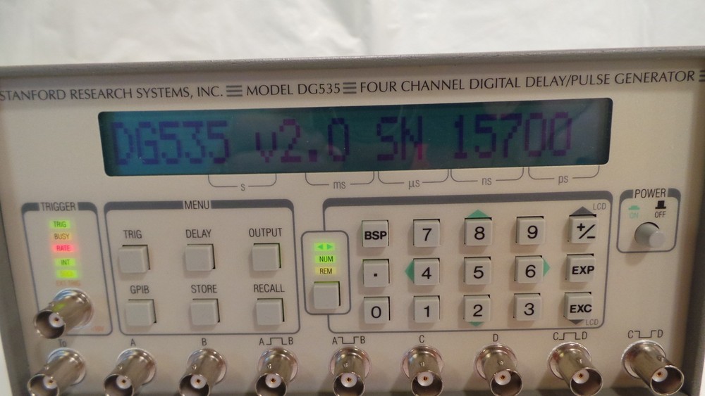 Stanford Research Systems DG535 Digital Delay/Pulse Generator GPIB Interface