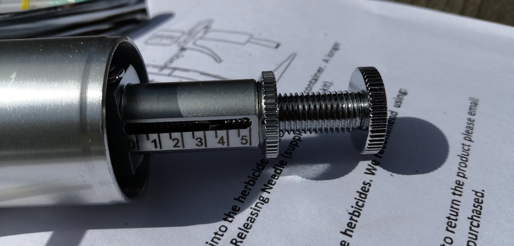 knotweed injector, 2025 model with 9 needles.