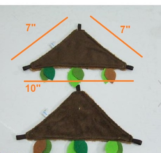 5 Pcs Sugar Glider Oval Cage Set Forest Pattern ,Hamster , Small Pet. Dark Brown