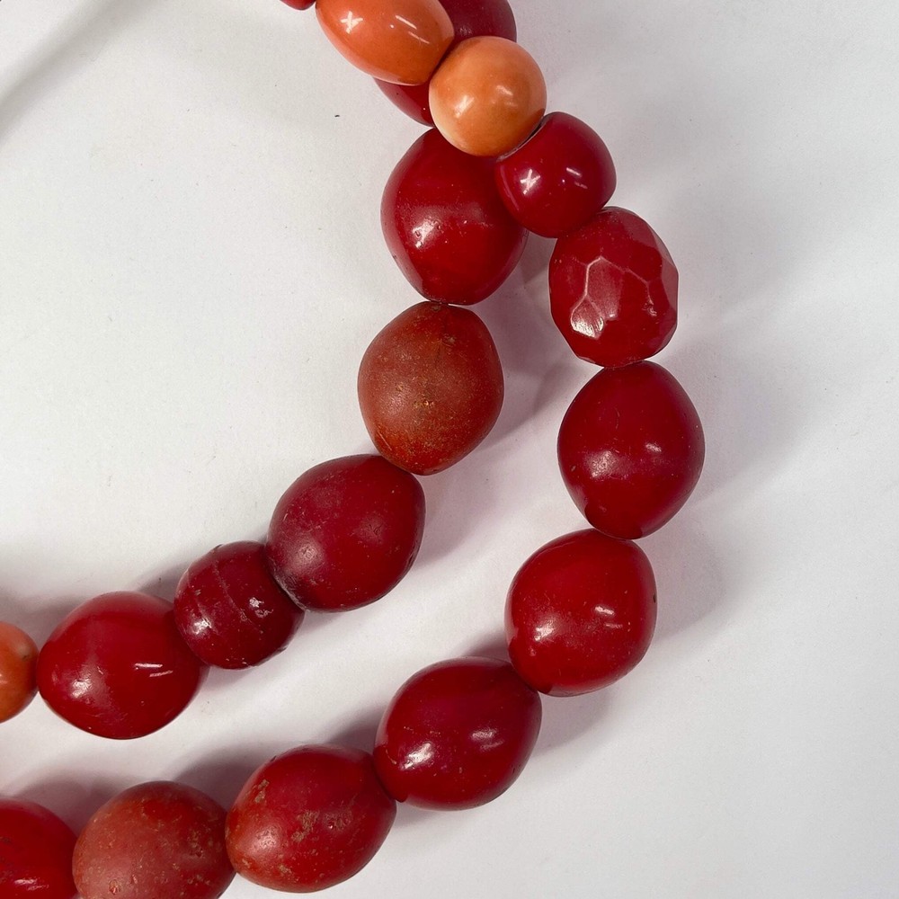 Pigeon Egg Red Trade Beads