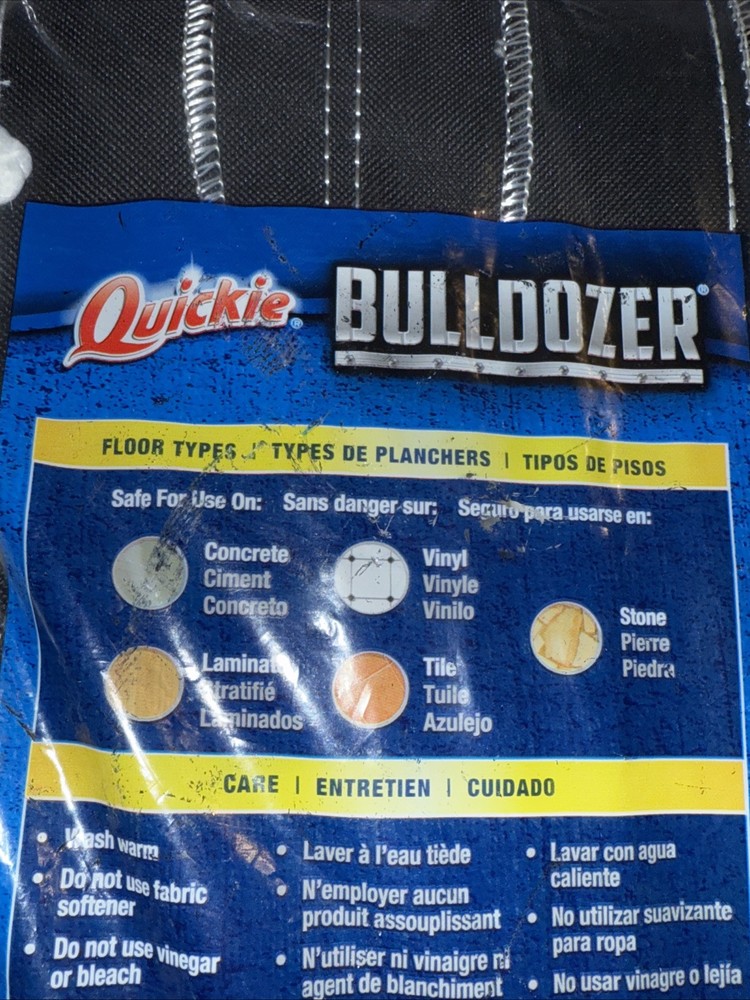 Quickie BULLDOZER Microfiber 24" Dust Mop Refill
