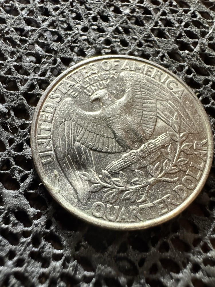 1997 Quarter With A Gas Bubble Air