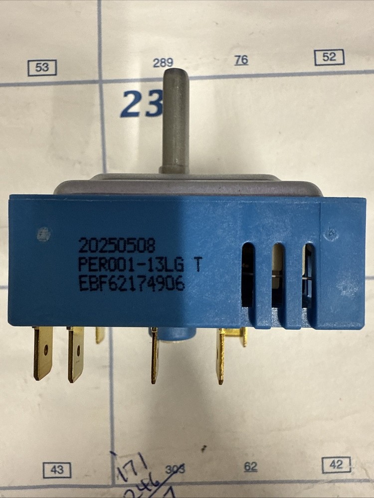 LG EBF62174906 Range Stove Infinite Heating Element Burner Switch OEM