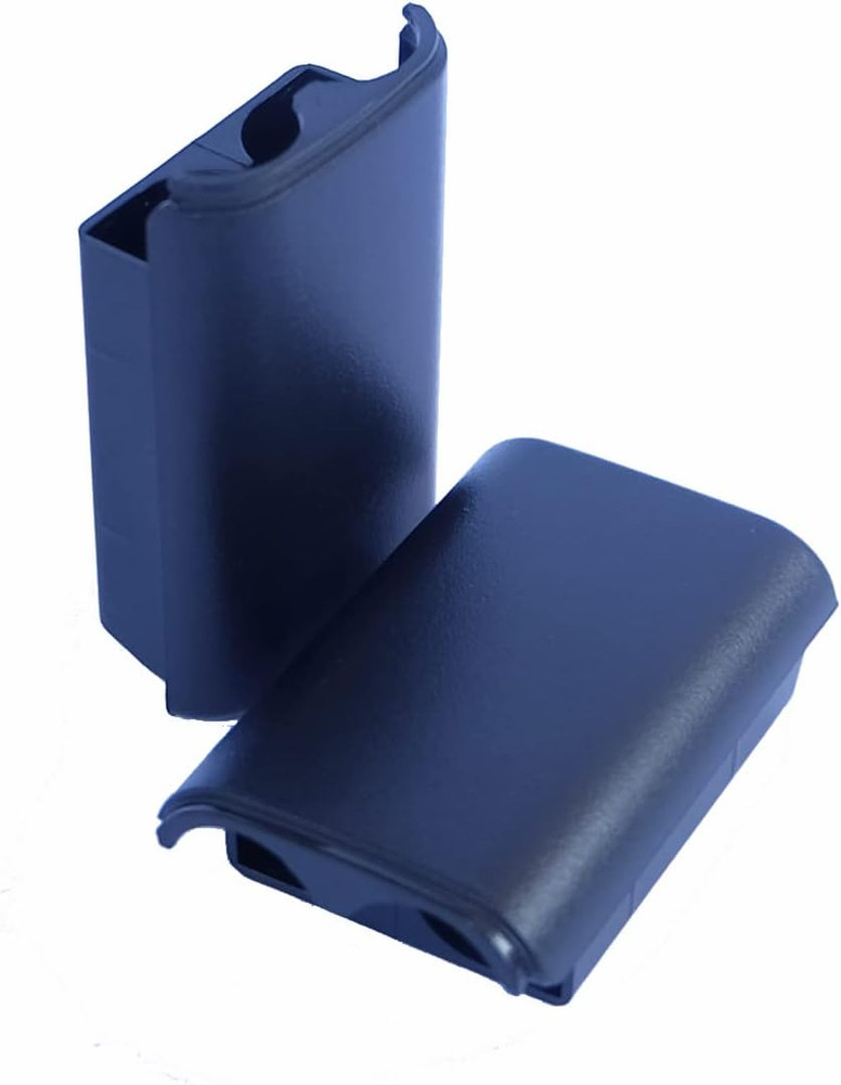 4X Battery Pack Cover Shell Case for Xbox 360 Wireless Controller (Black)
