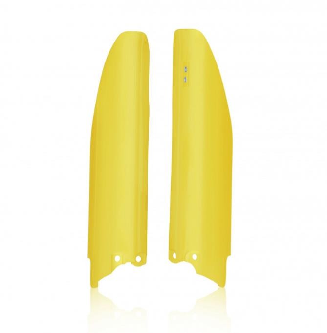 Acerbis 2686520231 Lower Fork Covers - Yellow
