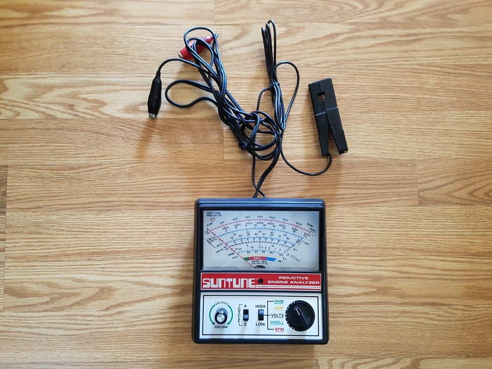 SUNTUNE Inductive Engine Analyzer Model CP7673 USED