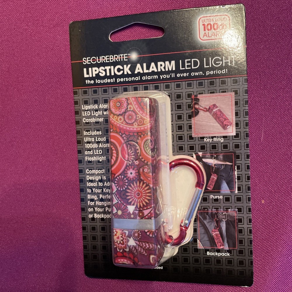 Securebrite Lipstick Alarm LED Light