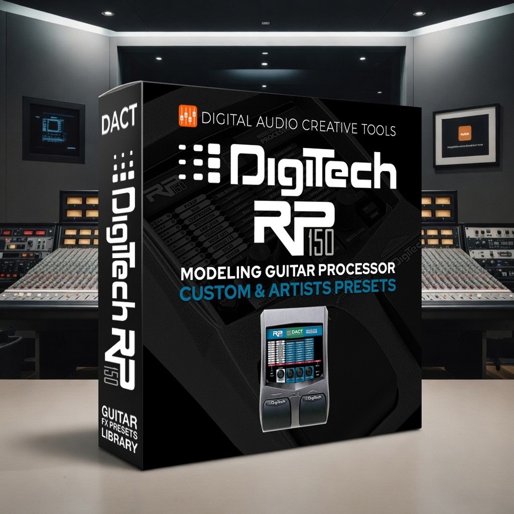 Digitech RP150 Guitar Multi-FX Presets Library