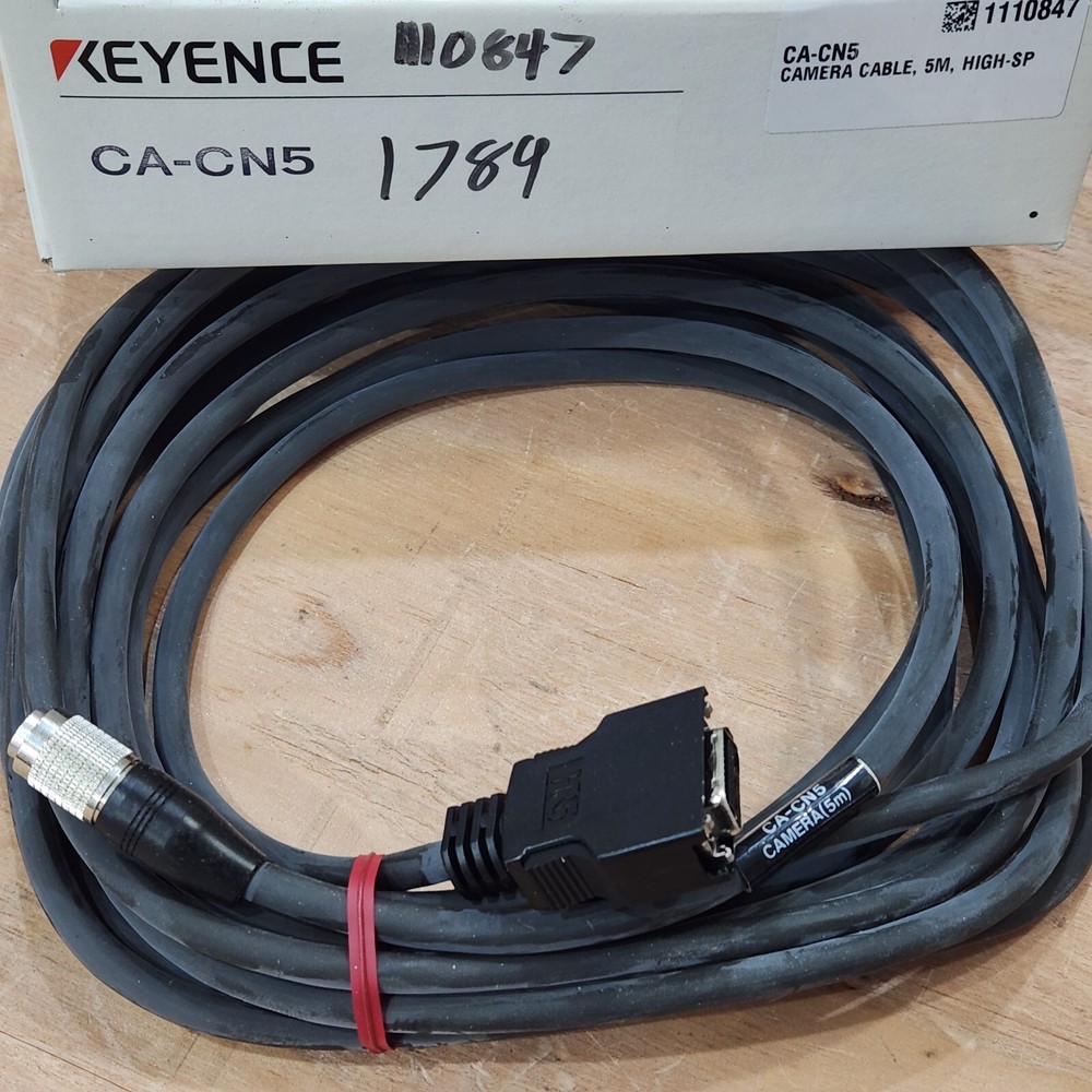 KEYENCE CA-CN5 CAMERA CONNECTION CABLE 5 Meter, New