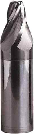 Seco 15° 4mm Small End Diam, 15mm LOC, 3 Flute Solid Carbide Tapered Square E...