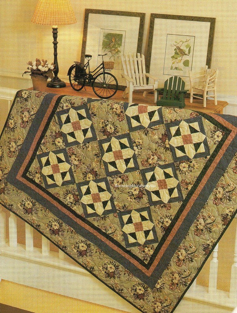 Cottagewood Patchwork Quilt Pattern Pieced LJ