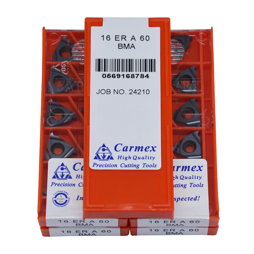 50pcs Carmex 16ER A60 BMA High quality Threading blade Carbide Inserts