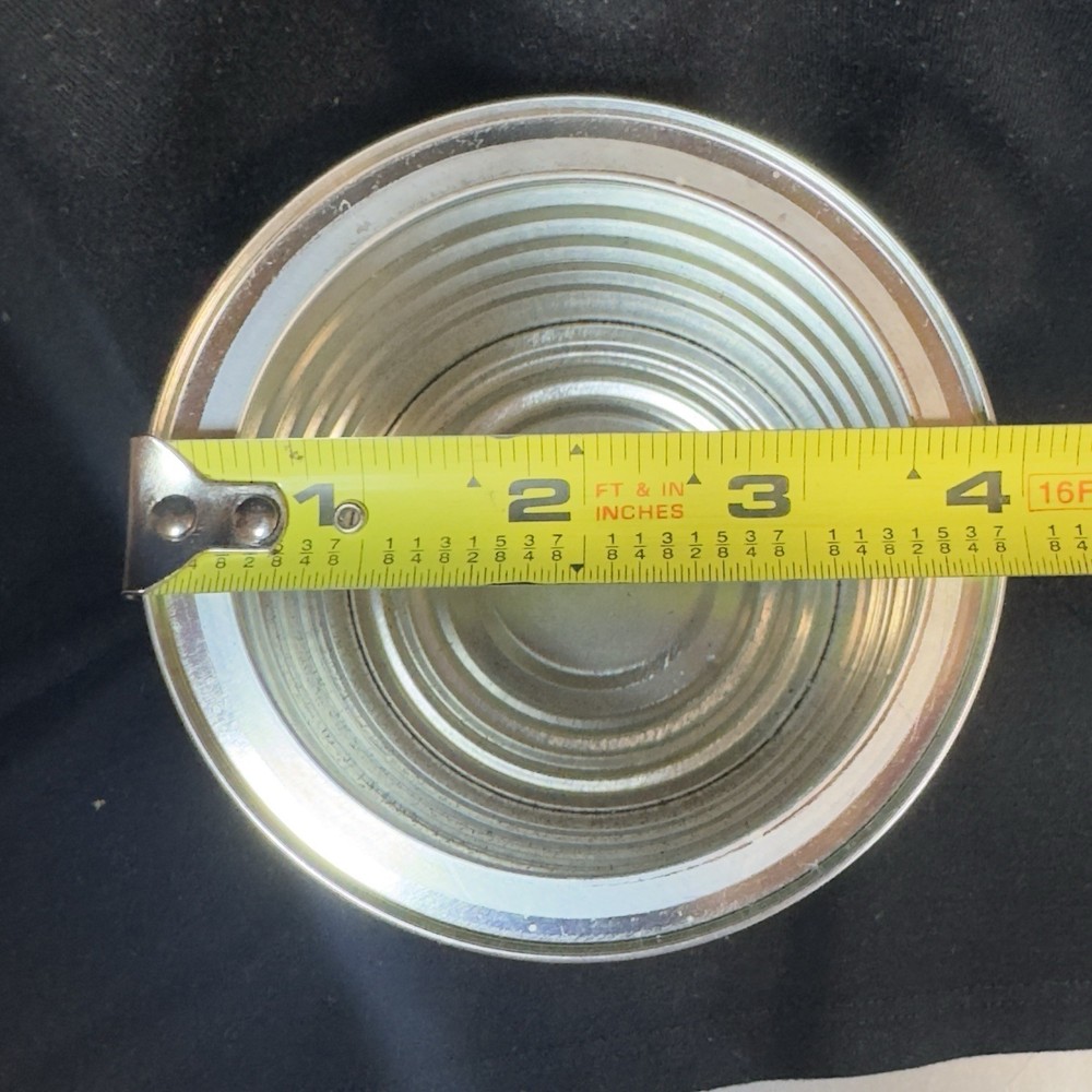 Empty Small Coffee Cans Storage Craft Garage Kitchen 11.3 Oz