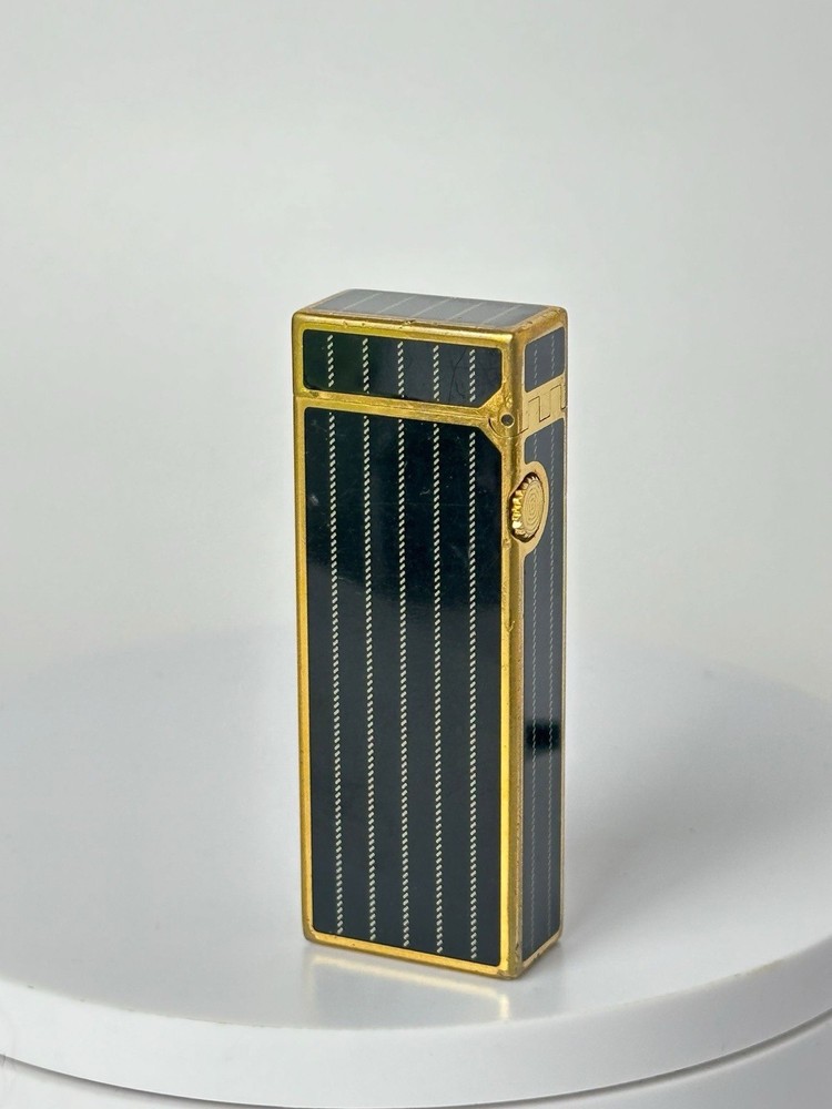 Rare Dunhill art deco vertical line pattern rollagas