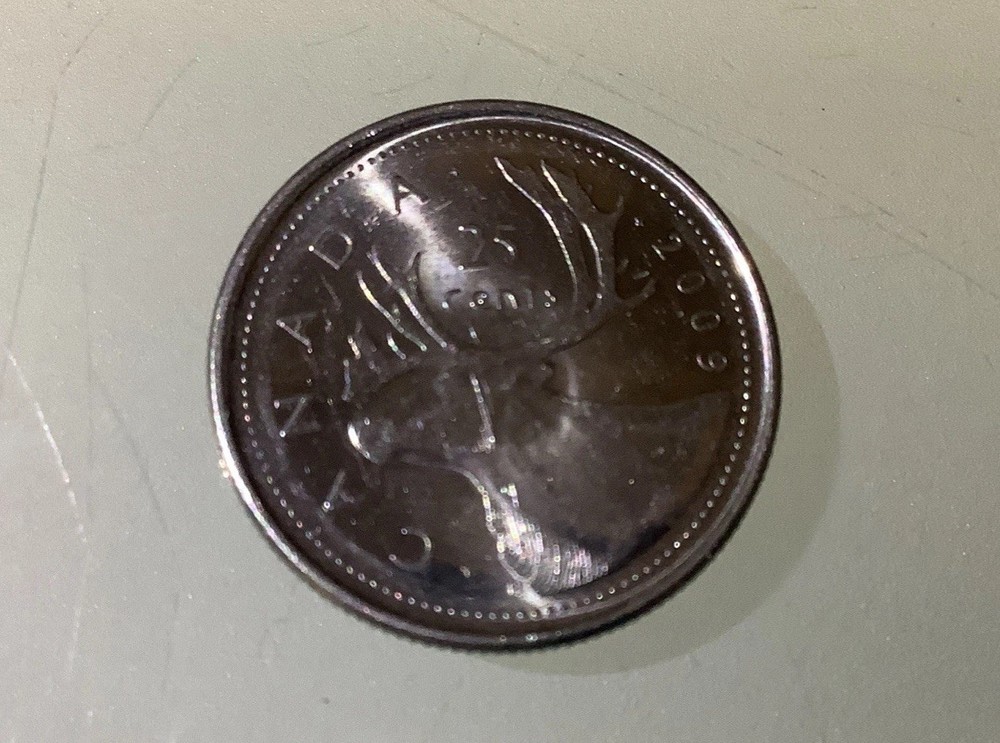 Canada 25 Cents 2009 AU