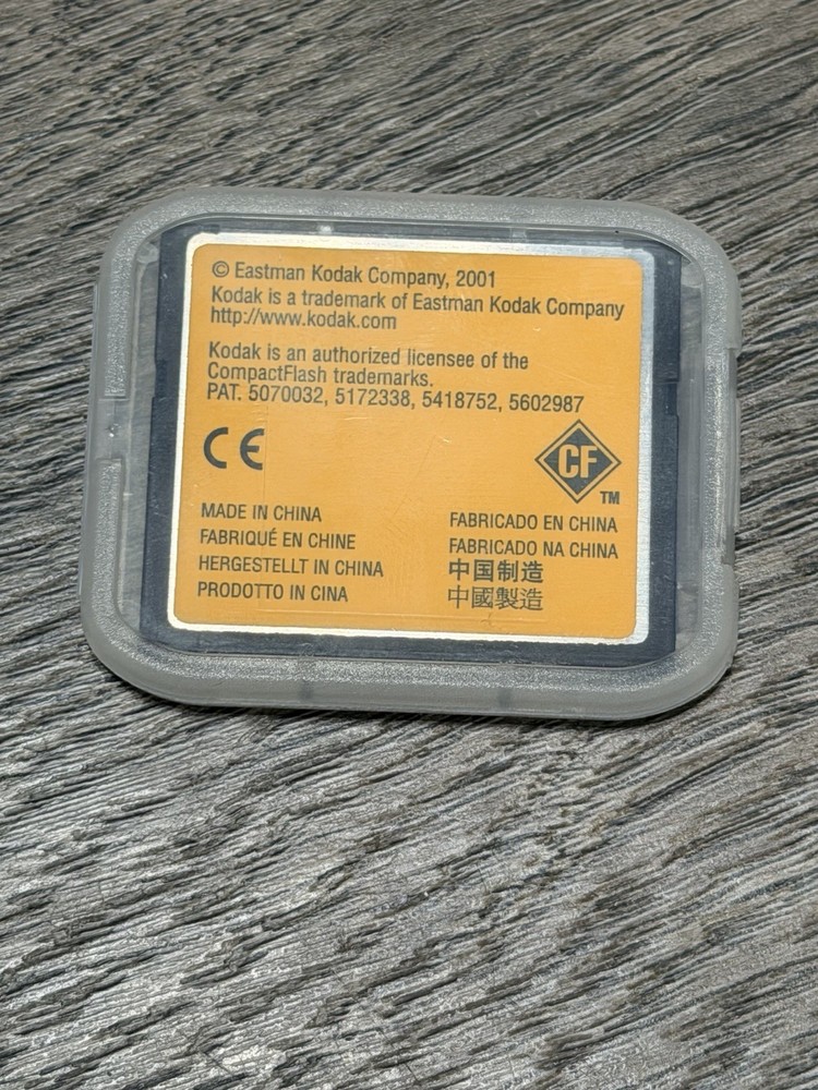 Kodak Compact Flash 256MB w/ Case