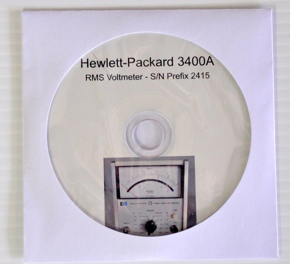 HP 3400A RMS Voltmeter | Refurbished | Calibrated
