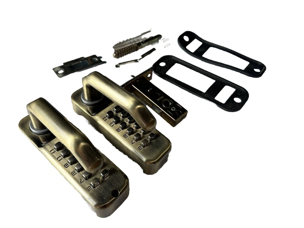 Mechanical Code Combination Keyless Double Side Entry Gate Door Lock Fence Lock