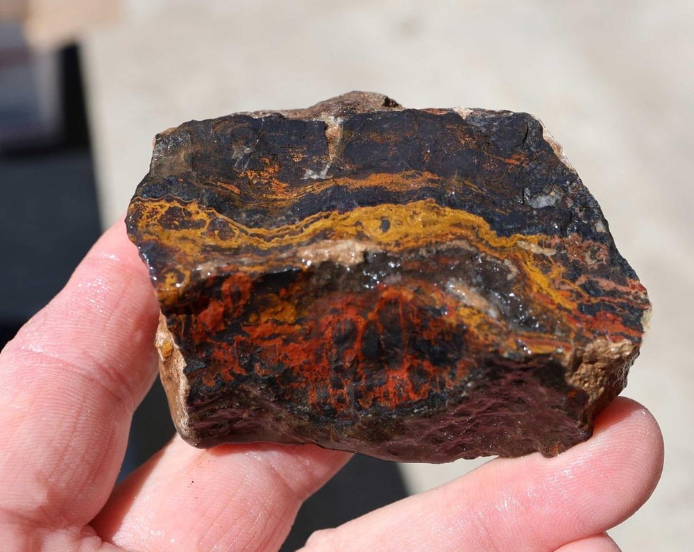 Morocco Yellow Jacket Jasper lapidary 15 lb Lots