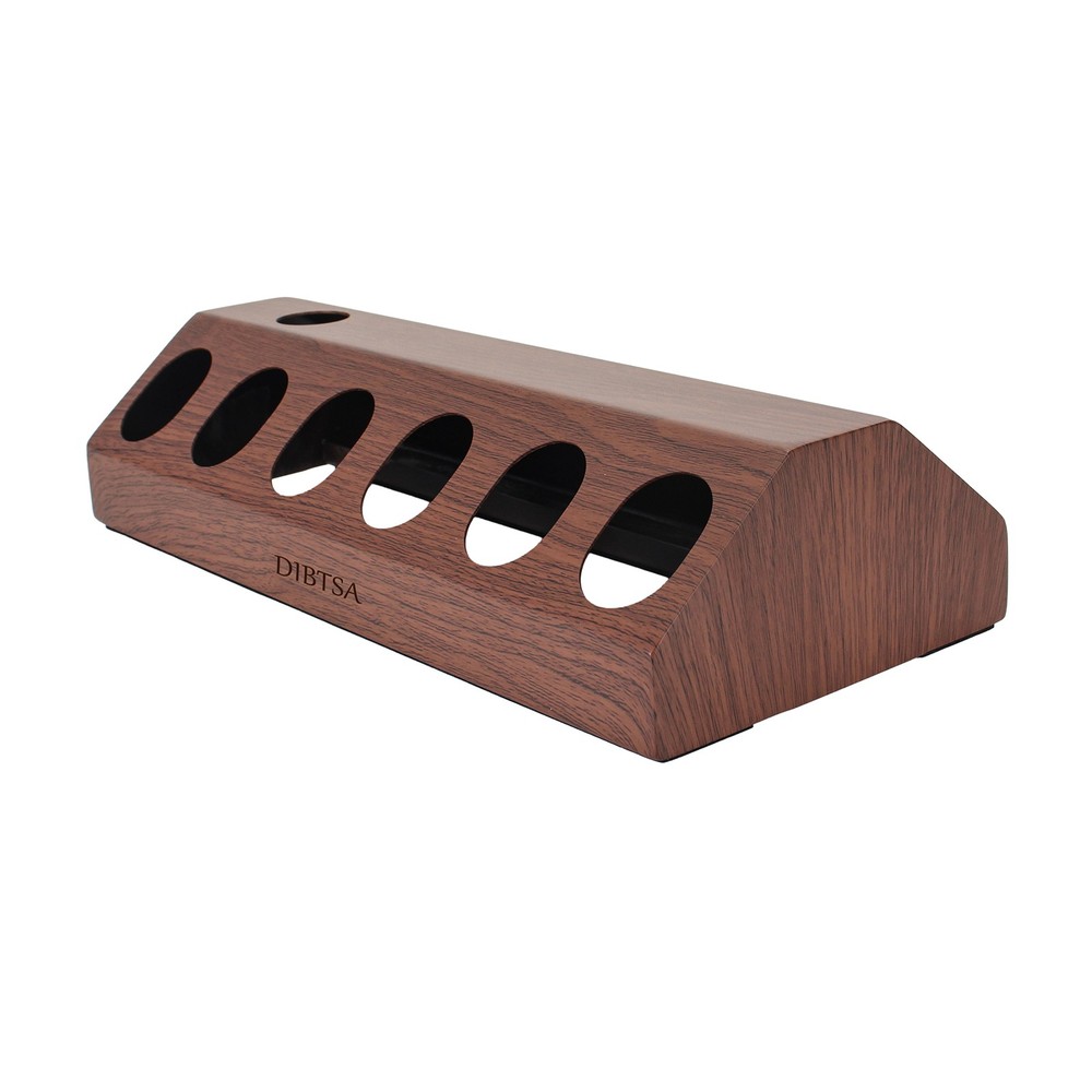 12 Single Dose Coffee Bean Storage Tubes Containers Exhaust Valves Display Base