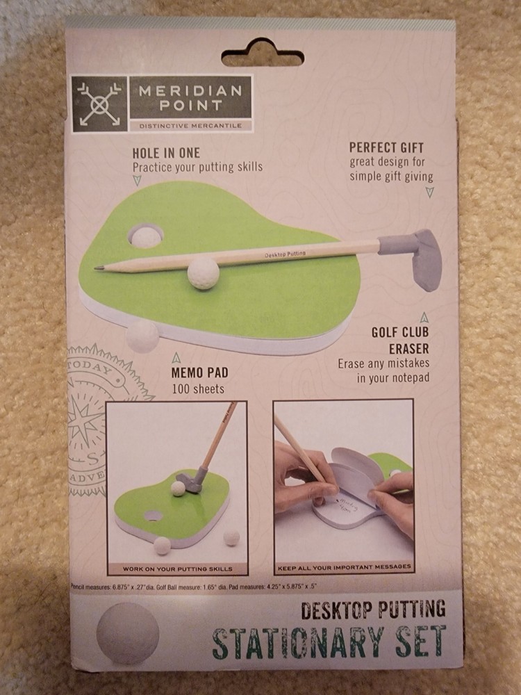Desk Putting Golf Set