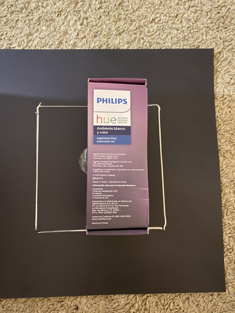 Philips Hue 40 In. Plug-In LED Bluetooth Lightstrip Plus Extension - 555326