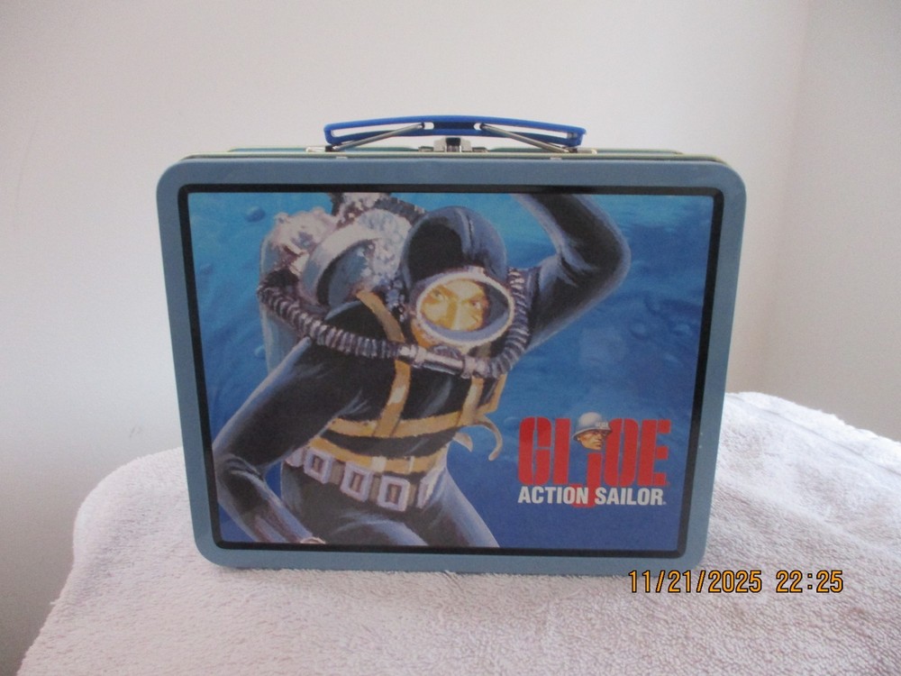 GI JOE ACTION SAILOR TIN LUNCHBOX