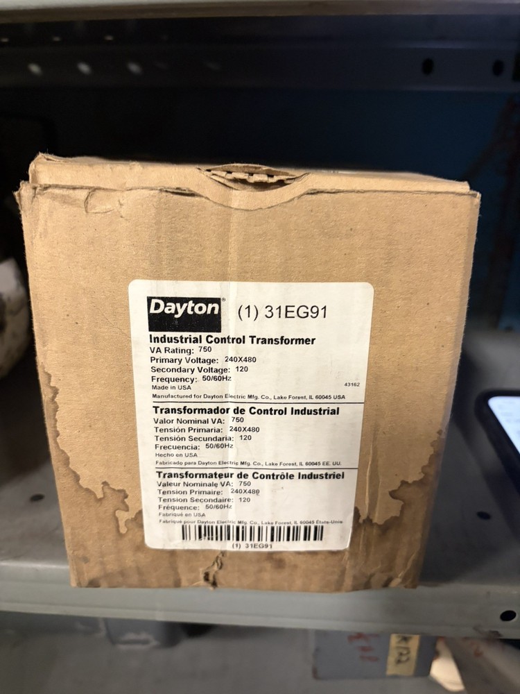 NEW  DAYTON 31EG91 TRANSFORMER