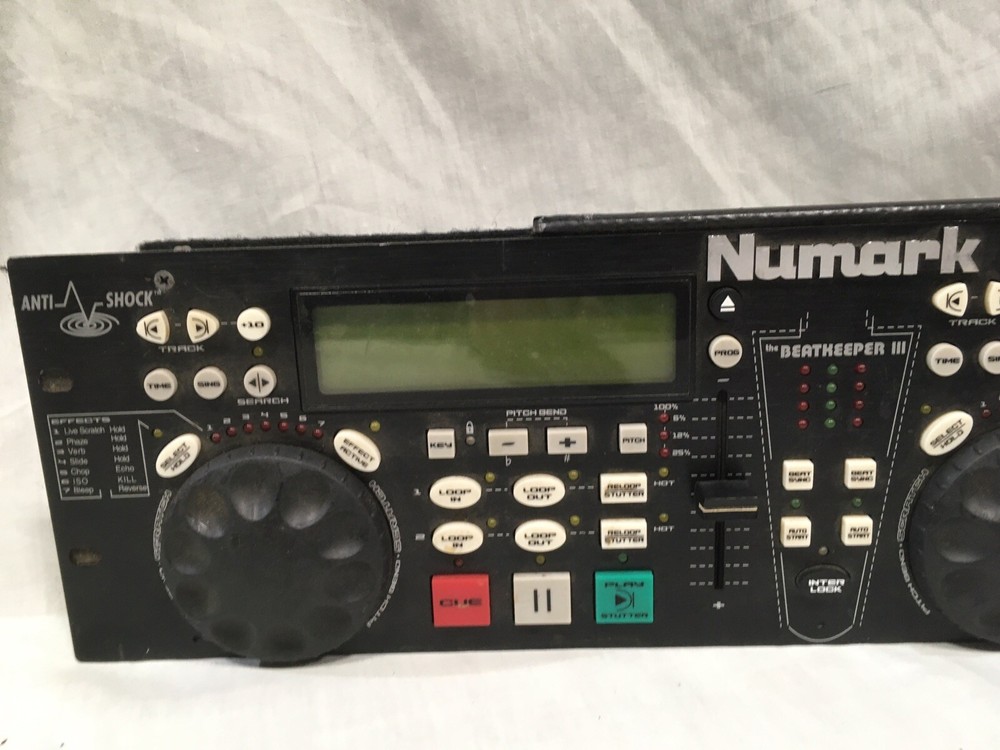 Numark CDN-88 the Beatkeeper III UNTESTED FOR PARTS
