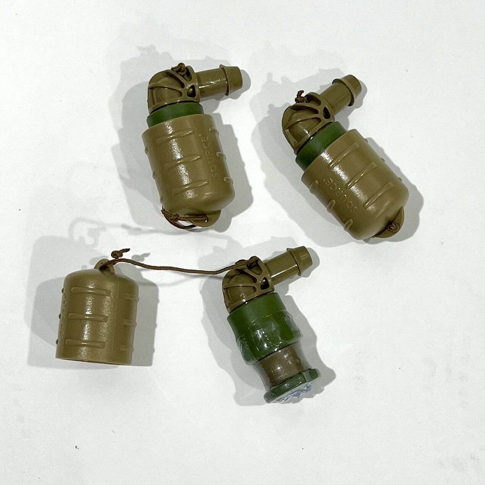 US Military New Push-Pull Valve Hydration Bladder Valve Storm 3 Pack
